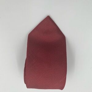 Ermenegildo Zegna Deep Red Textured Tie